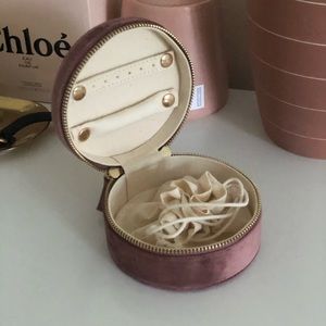 Sezane travel size jewelry box!